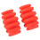 Silicone-Vibrationsdämpfer für Compoundbogen-Armbrust, 2 Stück Rot 1