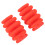 Silicone-Vibrationsdämpfer für Compoundbogen-Armbrust, 2 Stück Rot 8