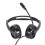 Cuffie con microfono ruotabile a 120 3,5 mm ABS cablate HiFi 13