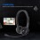 Cuffie con microfono ruotabile a 120 3,5 mm ABS cablate HiFi 3