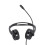 Casque de bureau USB/3,5 mm, réduction du bruit, ABS 13