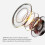 Casque de bureau USB/3,5 mm, réduction du bruit, ABS 5