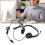 Casque de bureau USB/3,5 mm, réduction du bruit, ABS 15