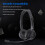 Cuffie cablate con jack da 3,5 mm, microfono ruotabile 3