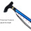 Hiking Pole Telescopic Folding Trekking Pole Adjustable Walking Stick for Elderly Seniors Lightweight 3