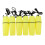 Kayak-Containerflasche Gelb 6,3 oz ABS wasserdicht 2