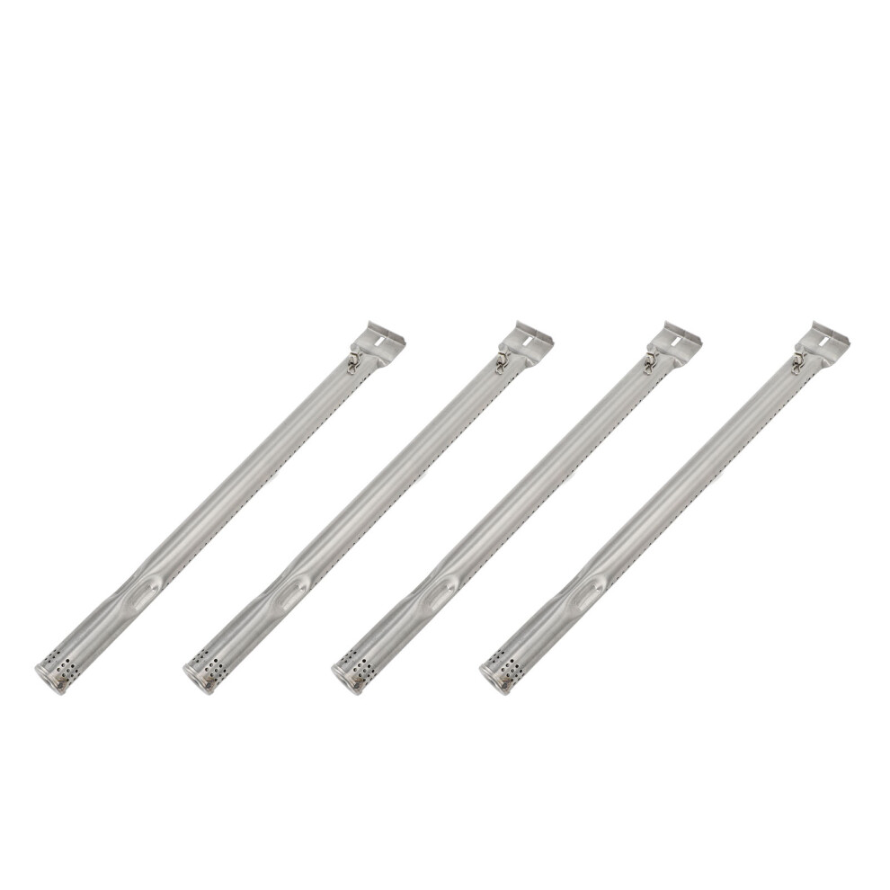 Adjustable 4PCS Gas Grill Burner Tubes Universal Stainless Steel Design