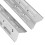 4er-Set Universal-Hitzeschutzbleche - Edelstahl 12