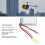703048 7,4V 850mAh batteria LiPo V912/V262/V333 3