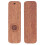 Modèle 1, Capacité 1, kazoo compact en acajou, en bois 11