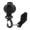 Hands-Free Pet Bathing Tether Leash with 6.5cm Suction Cup - Black S 15