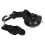 Hands-Free Pet Bathing Tether Leash with 6.5cm Suction Cup - Black S 3