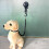 Hands-Free Pet Bathing Tether Leash with 6.5cm Suction Cup - Black S 9