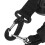 Hands-Free Pet Bathing Tether Leash with 6.5cm Suction Cup - Black S 14