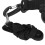 Hands-Free Pet Bathing Tether Leash with 6.5cm Suction Cup - Black S 13