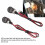 Mini clignotant LED DC12V ambre, boîtier noir 4