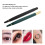 2 piezas de pluma de microblading 13.2x1cm Negro/Verde Oscuro 9