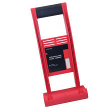 Portador para paneles de yeso, 2 piezas, 80 kg, ABS, antideslizante, negro