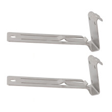 Gecko Verlegewinkel-Set 2-teilig für 5/16 Zoll Verkleidungsbretter Metallwerkzeug