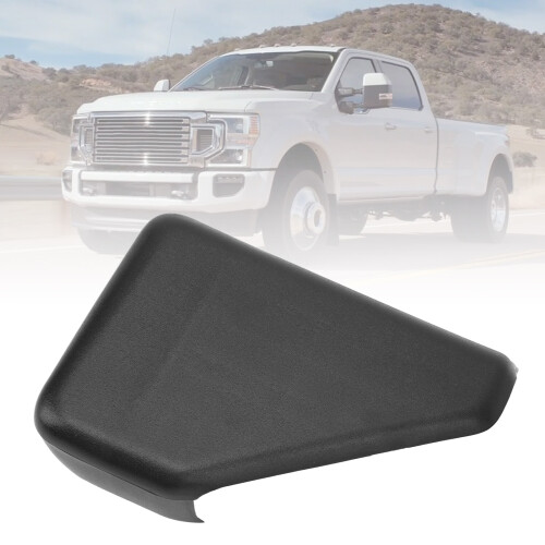 Right Rear Running Board End Cap ABS FL3Z 16A455 BA Black Replacement