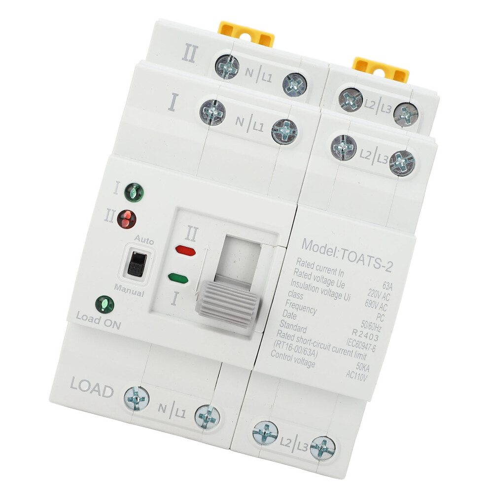 Dual Power Automatic Transfer Switch 32A 110V Ac 4P 4611335980408
