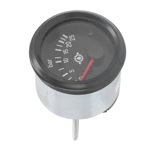 350-030-005 Pressione dell'olio 0-25bar 52mm LED argento