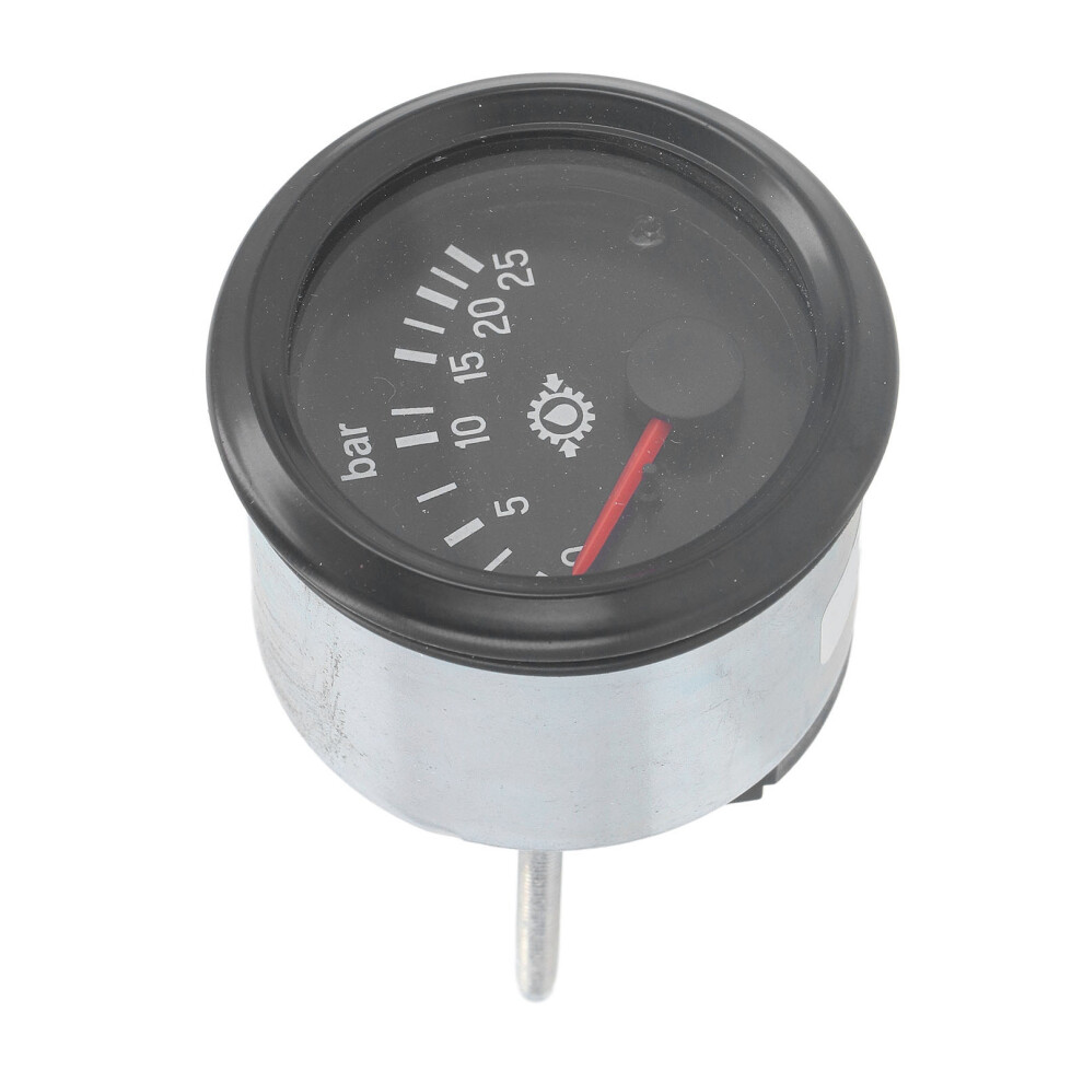 0-25Bar Led Backlight Oil Pressure Gauge 52Mm For Cars & Ships 8461335981051