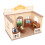 Mesa de TV de plástico para casa de muñecas, a escala 1:12. 16