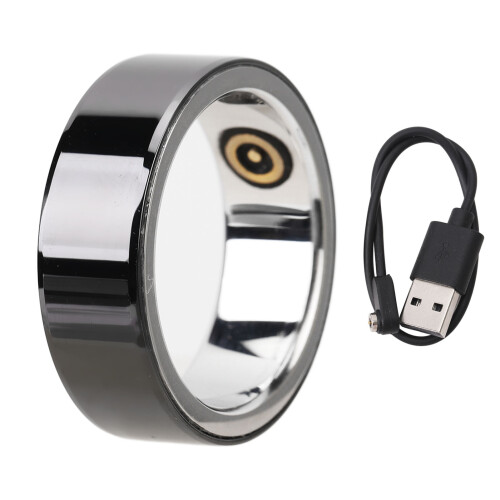 Bague intelligente Bluetooth 18 mAh 18 taille argent IPX8 étanche 2