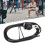 Polea de cable de acero de 5 mm, plateada, 220.5 lb, 8.2 ft 1