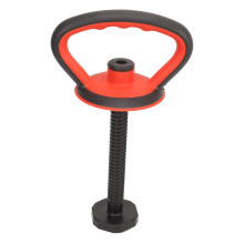 Verstellbares Kettlebell-Griffset aus 3 ergonomischem ABS-Gummi für Krafttraining