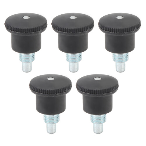 5 Stück M10 Zugstiftknöpfe 25mm Schnellverschluss 2