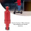 125 mm amortisseur 750 lb aluminium rouge 7