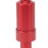 125 mm amortisseur 750 lb aluminium rouge 12