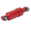 125 mm amortisseur 750 lb aluminium rouge 14