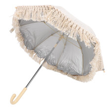 Tassel Baby Parasole da Esterno Beige UV-Proof 1.2m
