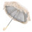 Tassel Baby Parasole da Esterno Beige UV-Proof 1.2m 1