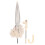 Tassel Baby Parasole da Esterno Beige UV-Proof 1.2m 2