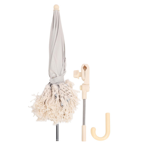 Tassel Baby Parasole da Esterno Beige UV-Proof 1.2m 1