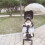 Tassel Baby Parasole da Esterno Beige UV-Proof 1.2m 11