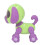 Cane robot giocattolo Tipo 4, 8,5 x 6 x 10 cm, 3x AG13 12