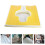 Yellow Triangular Slope Nursing Sitting Cushion 44x38x6cm 15