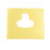 Yellow Triangular Slope Nursing Sitting Cushion 44x38x6cm 16