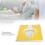 Yellow Triangular Slope Nursing Sitting Cushion 44x38x6cm 4