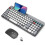 Bluetooth 2.4G Wireless Keyboard Mouse Optical Sensor 3 DPI Levels 4