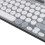 Bluetooth 2.4G Wireless Keyboard Mouse Optical Sensor 3 DPI Levels 10