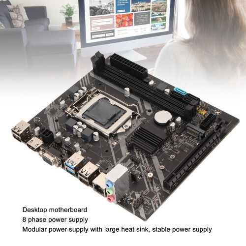 DDR3 LGA1155 B75 placa base PCIe X16 SATA3 USB3.0 2