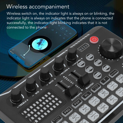 Carte son Live 1200mAh ABS Dual-Channel 44,1 kHz 2