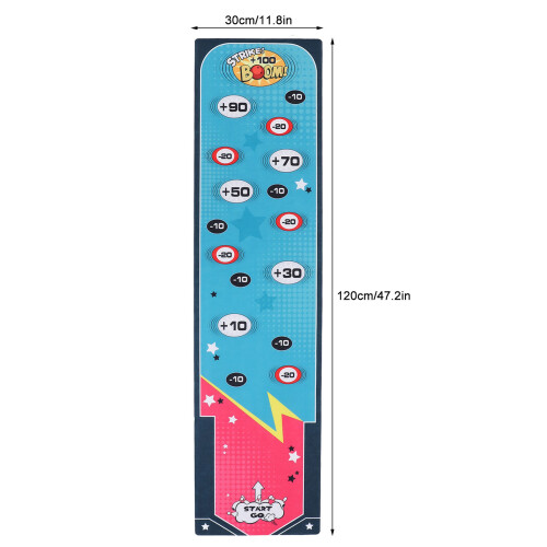 Jeu de société de curling sur table pour enfants 120x30cm 1