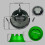 Tree Stand For Christmas Trees Robust Plastic Base Stand With 3 Screws For Real Live Trees 2